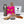 Load image into Gallery viewer, 6 pack Passionfruit Bubble Tea gift pack. Pineapple pearls, sachets of Passionfruit fruit mix, tea bags, 6 bamboo straws, antique grey stainless steel cocktail shaker, greeting card, gift box wrapped in pink banana wrapping paper